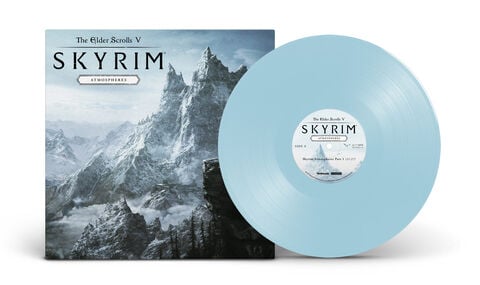 Vinyle The Elder Scrolls V Skyrim Atmospheres 1 Lp Bleu Clair